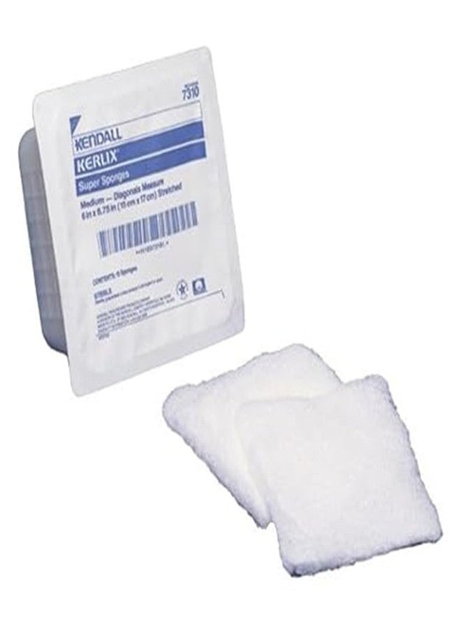 Kendall Kerlix Sterile Super Sponge Medium, 6" x 6-3/4", 10 EA, 1.6 oz, Polyester, Absorbent, Wound Care
